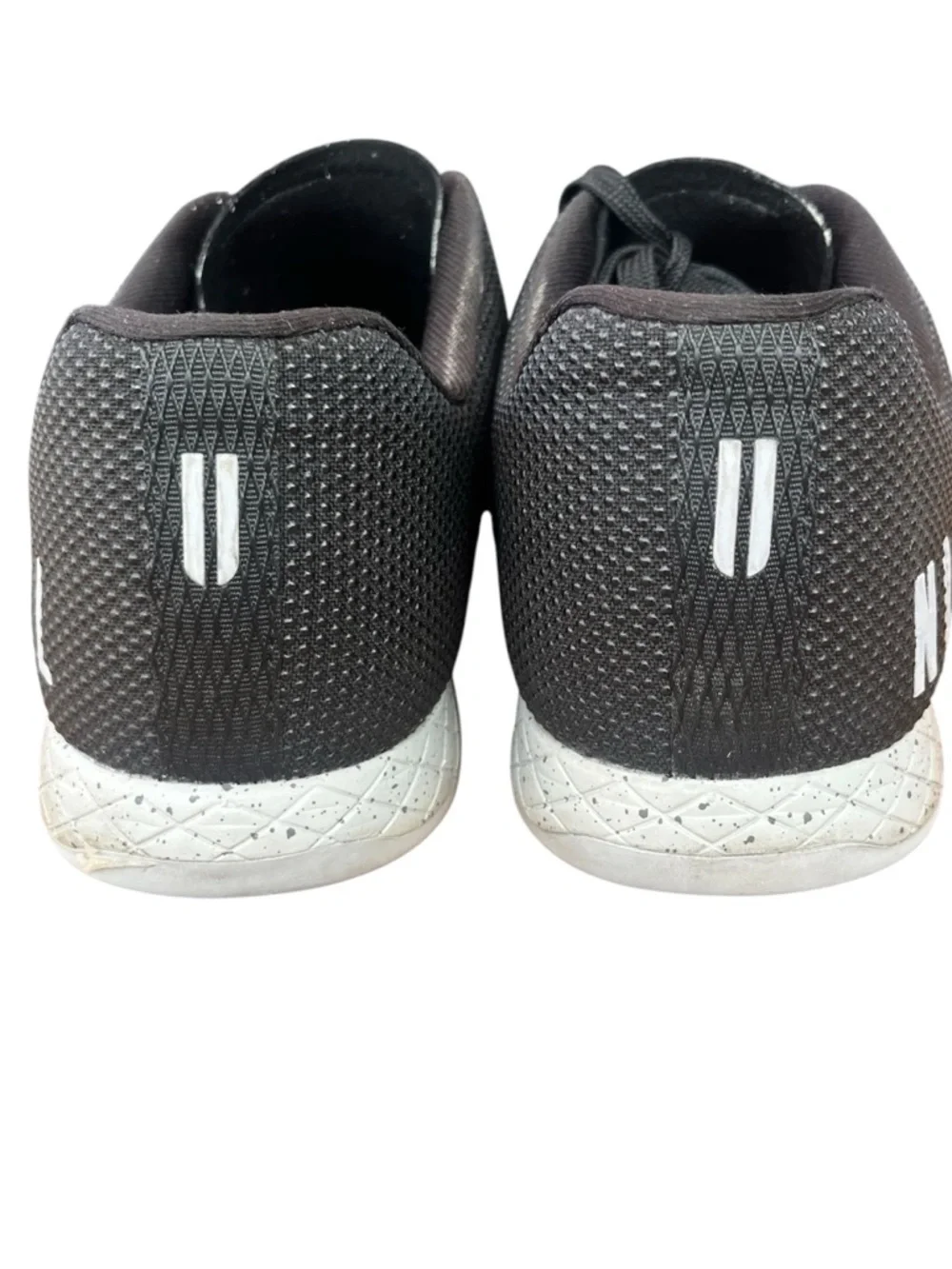 NoBull Black Trainer Cross Training Grey Gum Super Fabric Size 10.5 Men
